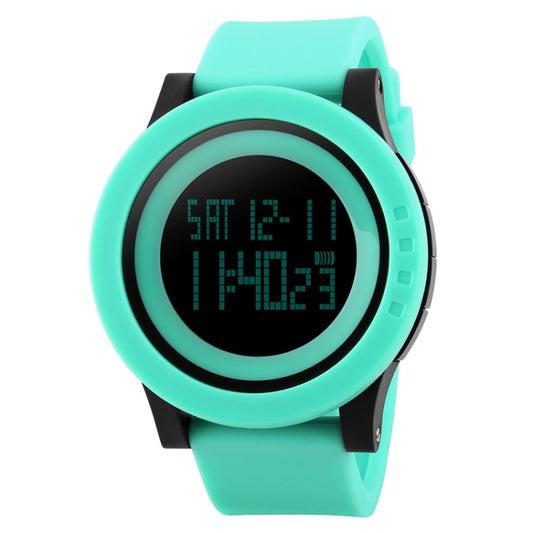 SKMEI 1142 Multifunctional Men Outdoor Sports Noctilucent Waterproof Silica Gel Digital Watch (Green) - free shipping - PMC Jewellery - Order now!