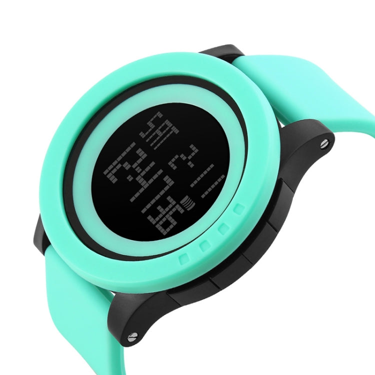 SKMEI 1142 Multifunctional Men Outdoor Sports Noctilucent Waterproof Silica Gel Digital Watch (Green) - free shipping - PMC TechLife - Order now!