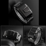 SKMEI 1179 Multifunctional Men Outdoor Sports Noctilucent Water-resistant LED Digital Watch(Black)