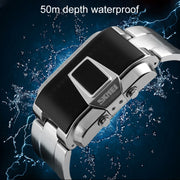 SKMEI 1179 Multifunctional Men Outdoor Sports Noctilucent Water-resistant LED Digital Watch(Black)