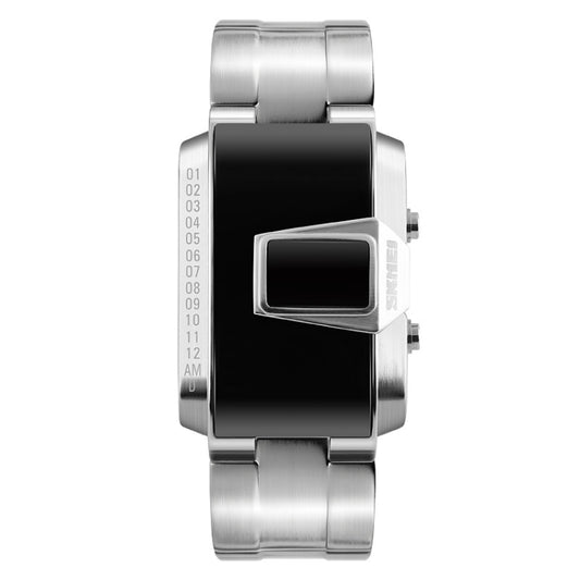 SKMEI 1179 Multifunctional Men Outdoor Sports Noctilucent Waterproof LED Digital Watch(Silver) - free shipping - PMC Jewellery - Order now!
