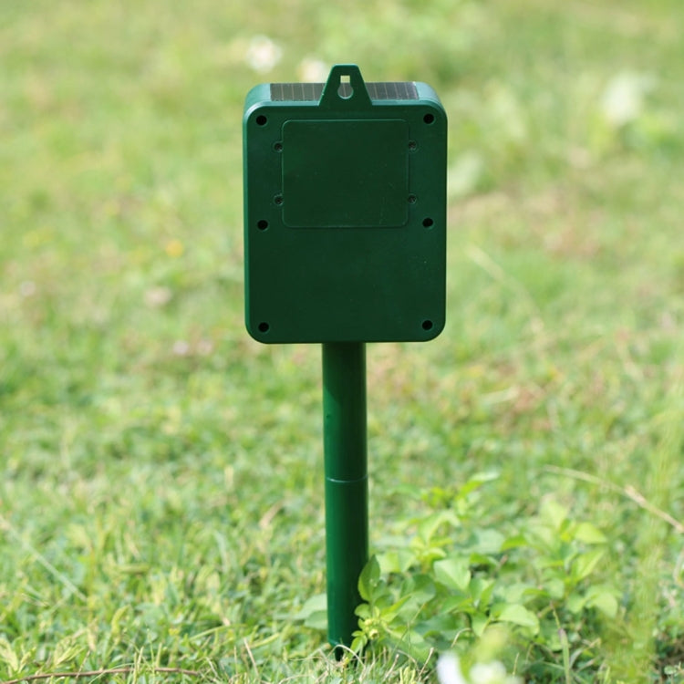 Environmental Friendly White + Red Light Solar-powered LED Ultrasonic Animal Repeller Bird Cat Dog Control Device With 6.5V / 0.1W Solar Panel & PIR Sensor & Light Sensor, Got the CE / ROHS Certification - Outdoor Insect Repellent by PMC TechLife | Online Shopping South Africa | PMC TechLife | Buy Now Pay Later Mobicred