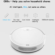 BOWAI OB8S Household Intelligent Path Charging Sweeping Robot (White)