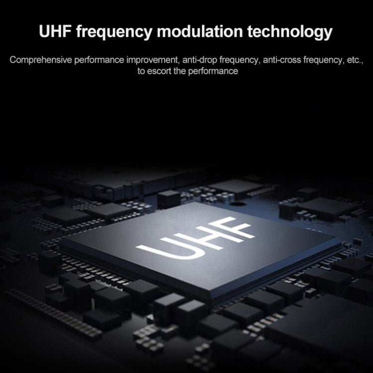 XTUGA IEM1200 Wireless Transmitter 6 Bodypack Stage Singer In-Ear Monitor System (UK Plug) - Microphone by XTUGA | Online Shopping South Africa | PMc TechLife | Buy Now Pay Later Mobicred