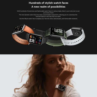 Original Xiaomi Mi Band 8 Pro Global 1.74 inch AMOLED Full Color Screen 5ATM Waterproof Smart Watch, Support GPS / Heart Rate (Black) - Wearable Devices by Xiaomi | Online Shopping South Africa | PMC Jewellery | Buy Now Pay Later Mobicred