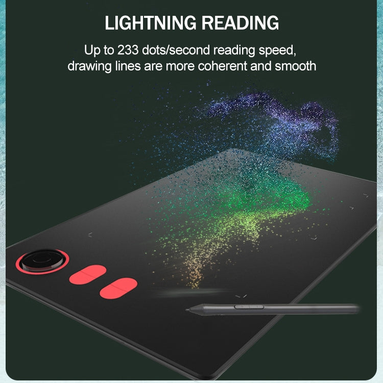 10Moons G20 Digital Tablet Capable of Connecting with Mobile Phone and Tablet Computer with 8192 Passive Pen - free shipping - PMC Jewellery - Order now!