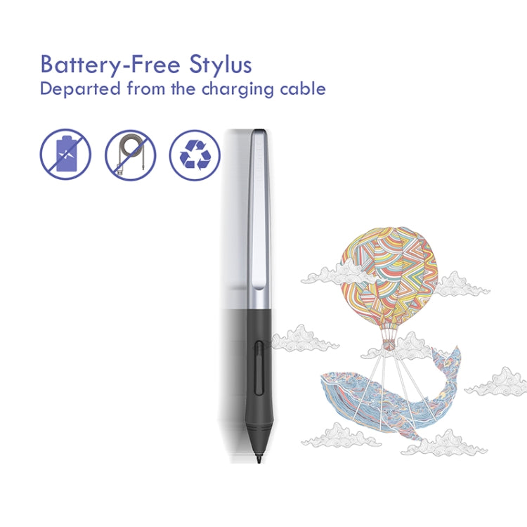 HUION Inspiroy Series H950P 5080LPI Professional Art USB Graphics Drawing Tablet for Windows / Mac OS, with Battery-free Pen - free shipping - PMC TechLife - Order now!