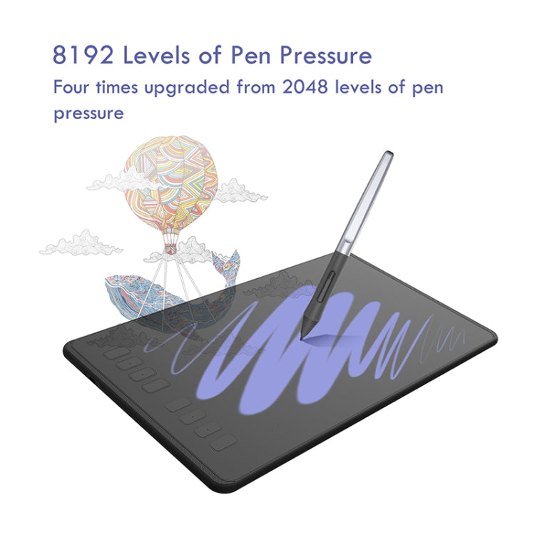 HUION Inspiroy Series H950P 5080LPI Professional Art USB Graphics Drawing Tablet for Windows / Mac OS, with Battery-free Pen - free shipping - PMC Jewellery - Order now!