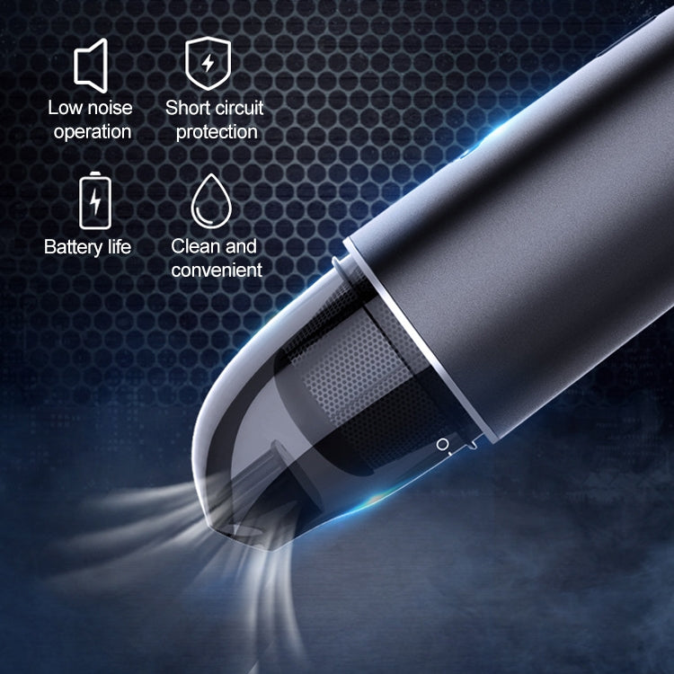 Car / Household Wireless Portable 90W Handheld Powerful Vacuum Cleaner (Navy Blue) - Vacuum Cleaner by PMC TechLife | Online Shopping South Africa | PMC TechLife | Buy Now Pay Later Mobicred