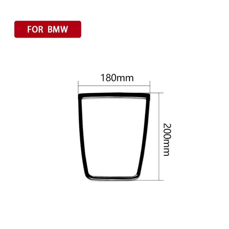 For BMW 5 Series GT F07 2010-2016 Car GT Instrument Big Horn Frame Decorative Sticker,Left and Right Drive Universal - Car Interior Mouldings by PMC Jewellery | Online Shopping South Africa | PMC Jewellery | Buy Now Pay Later Mobicred