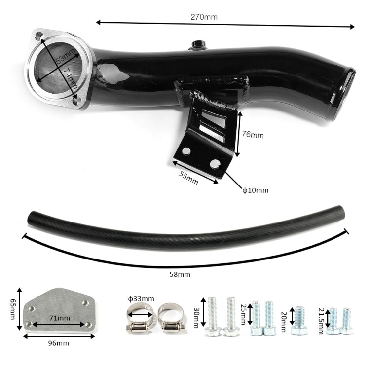 For 2004-2005 Chevrolet / GMC 6.6L Car EGR Valve Cooler Inlet Kit Tool (Black) - Engine Fittings by PMC TechLife | Online Shopping South Africa | PMC TechLife | Buy Now Pay Later Mobicred