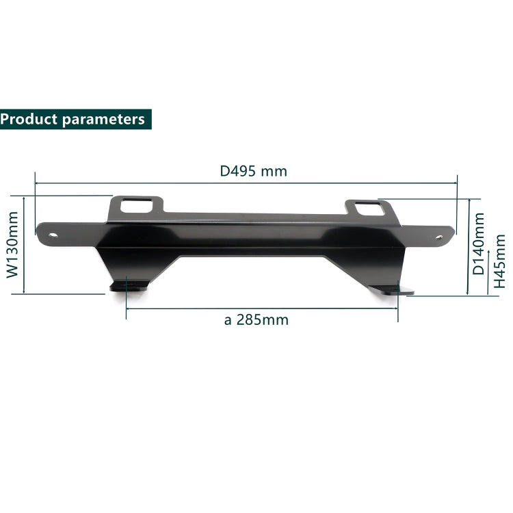ZL-2064L Car Left Side Rear Seat Isofix Child Seat Interface for Toyota Camry 2006-2013 - Seat Accessories by PMC TechLife | Online Shopping South Africa | PMC TechLife | Buy Now Pay Later Mobicred