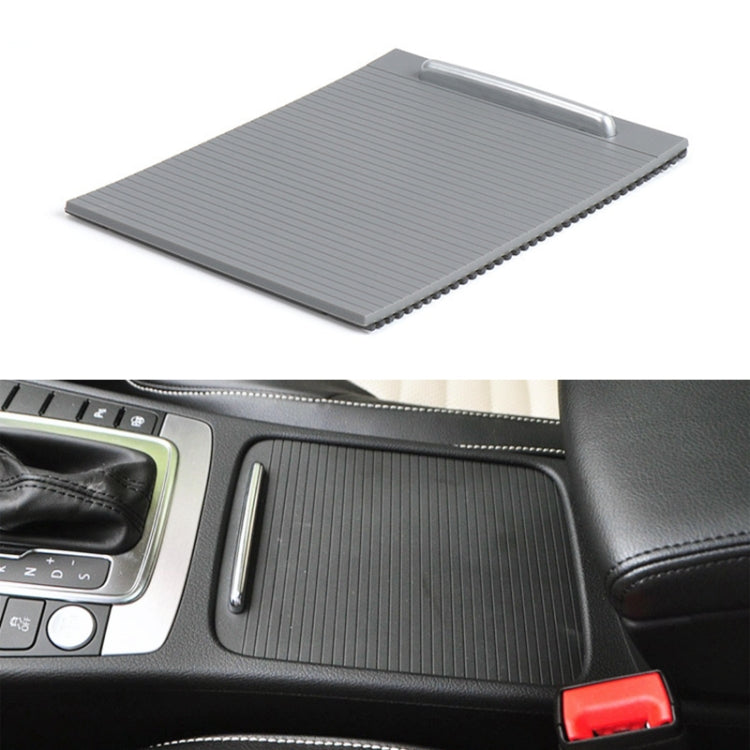 Car Center Console Water Cup Holder Cover Trim for Volkswagen Magotan / CC / Passat, Left Driving (Grey) - Stowing Tidying by PMC TechLife | Online Shopping South Africa | PMC TechLife | Buy Now Pay Later Mobicred