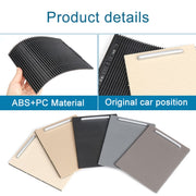 Car Center Console Water Cup Holder Cover Trim for Volkswagen Magotan / CC / Passat, Left Driving(Beige)