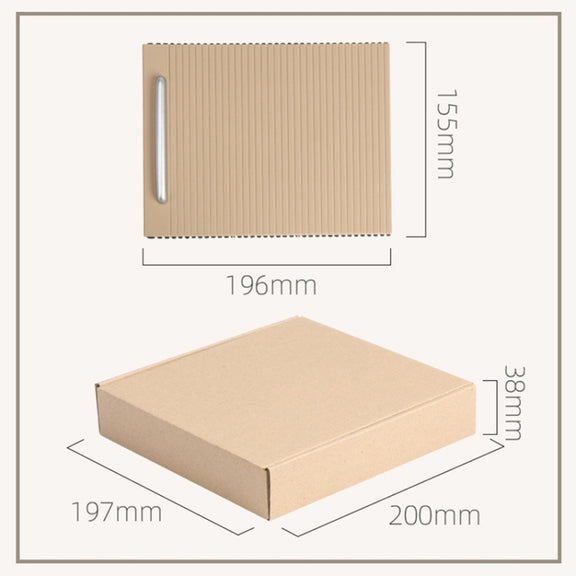 Car Center Console Water Cup Holder Cover Trim for Volkswagen Magotan / CC / Passat, Left Driving(Dark Beige)