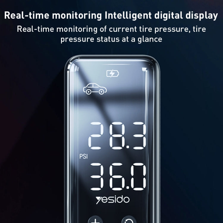 Yesido VC05 Portable Wired Car Mini Inflator Pump - Inflatable Pump by Yesido | Online Shopping South Africa | PMC TechLife