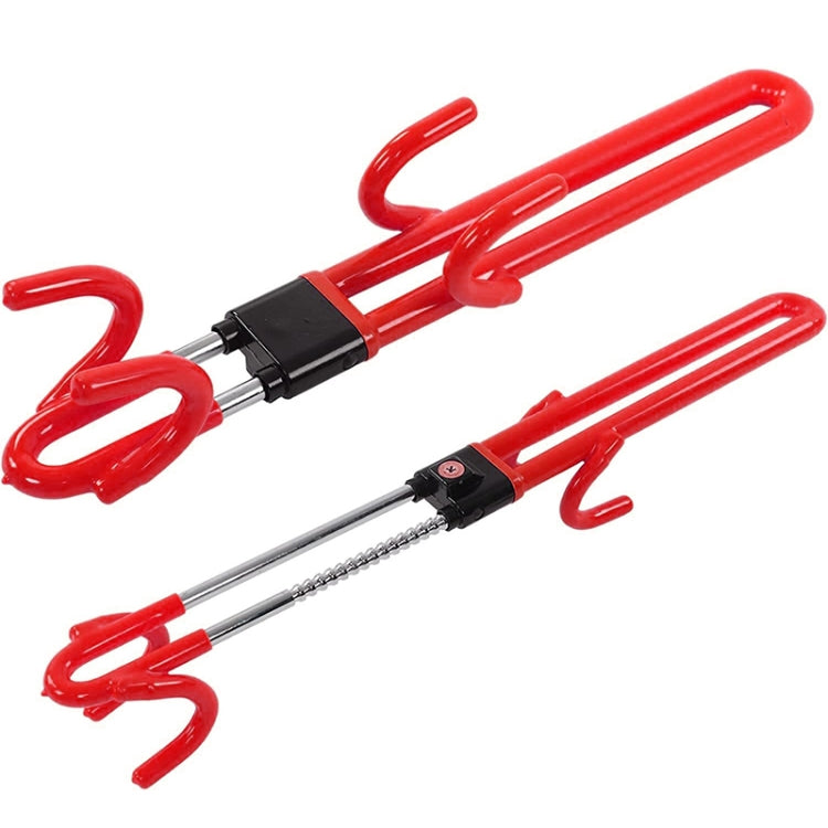 Car Steering Wheel Anti-Theft Lock Retractable Self-Defense Lock (Red) - Steering Wheel Locks by PMC TechLife | Online Shopping South Africa | PMC TechLife | Buy Now Pay Later Mobicred