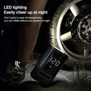 ATJ-8466 Portable Car Tire Air Pump Digital Display Wireless Electric Air Pump, Style: Dual Power