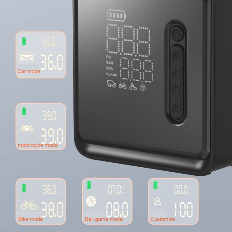 NW05-P Car Portable Air Pump Multifunctional Wireless Electric Air Pump - Inflatable Pump by PMC TechLife | Online Shopping South Africa | PMC TechLife