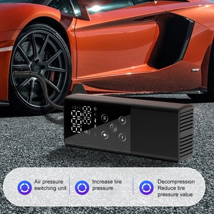 GP2 Car Portable Mini Touch Wreless Air Pump Smart Electric Air Pump - Inflatable Pump by PMC TechLife | Online Shopping South Africa | PMC TechLife