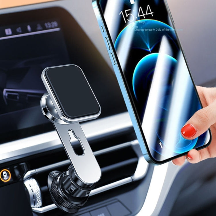 F23 Car Air Outlet Vent Magnetic Phone Navigation Mount Bracket (Black) - Car Holders by PMC TechLife | Online Shopping South Africa | PMC TechLife | Buy Now Pay Later Mobicred