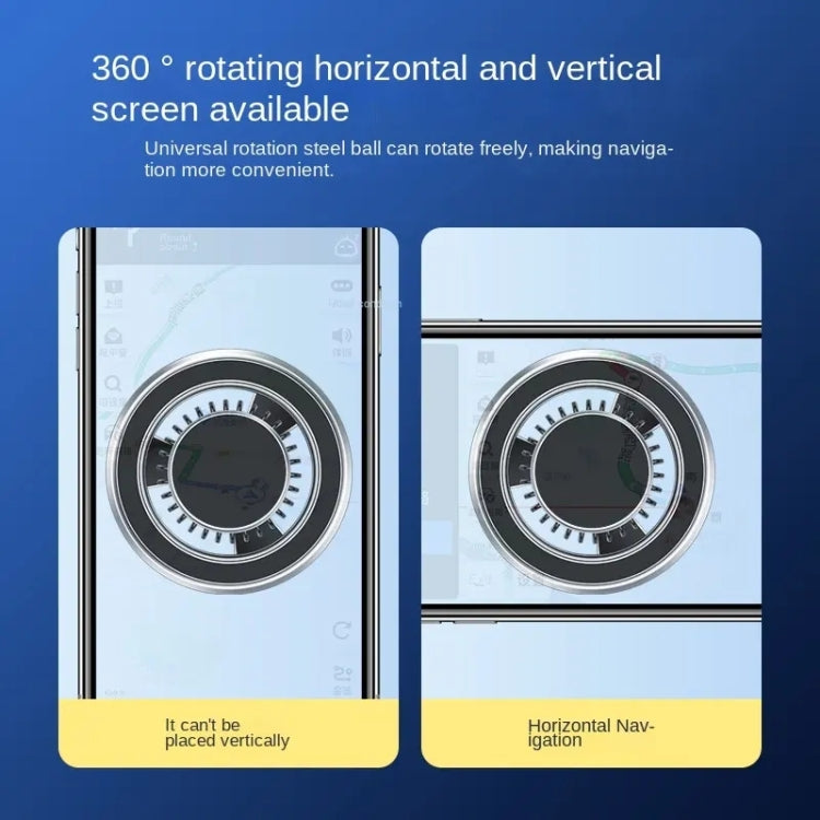 F68 360 Degree Rotating Car Magnetic Mobile Phone Bracket (Black) - Car Holders by PMC TechLife | Online Shopping South Africa | PMC TechLife | Buy Now Pay Later Mobicred