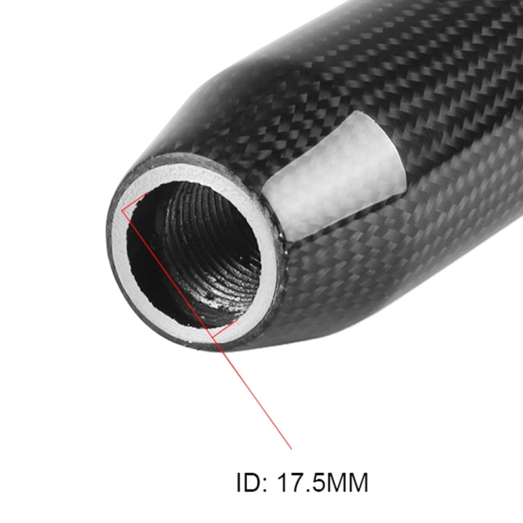 Universal Car Real Carbon Fiber Gear Head (Red) - Shift Knob by PMC TechLife | Online Shopping South Africa | PMC TechLife | Buy Now Pay Later Mobicred