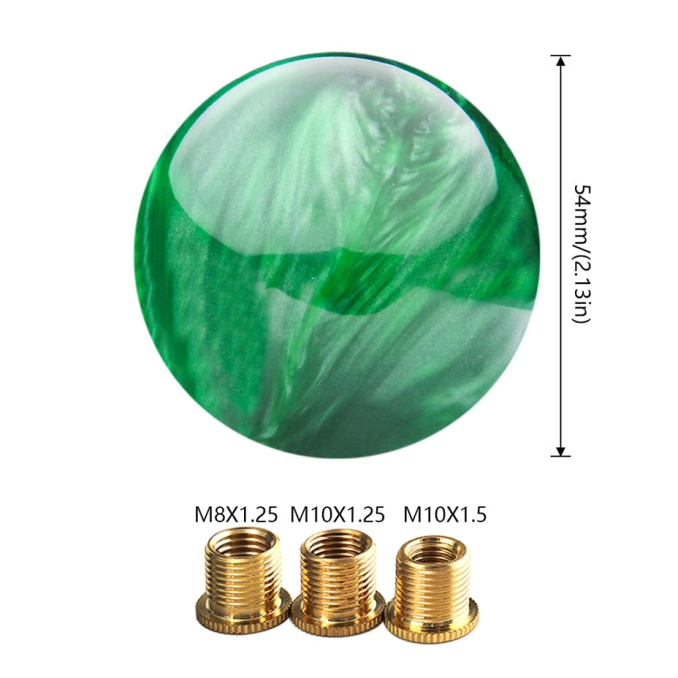 Car Modified Marble Star Gear Head Shifter Cover with Adapter (Green) - Shift Knob by PMC TechLife | Online Shopping South Africa | PMC TechLife | Buy Now Pay Later Mobicred