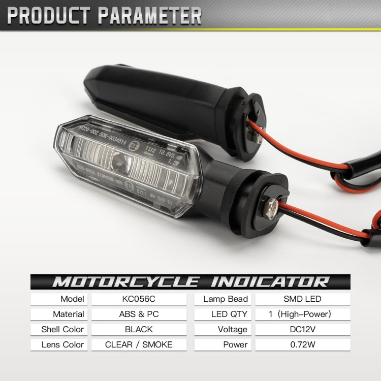2pcs For Honda RS150 XRE300 CRF300 X-ADV Motorcycles LED Turn Signal Light(Transparent) - free shipping - PMC TechLife - Order now!