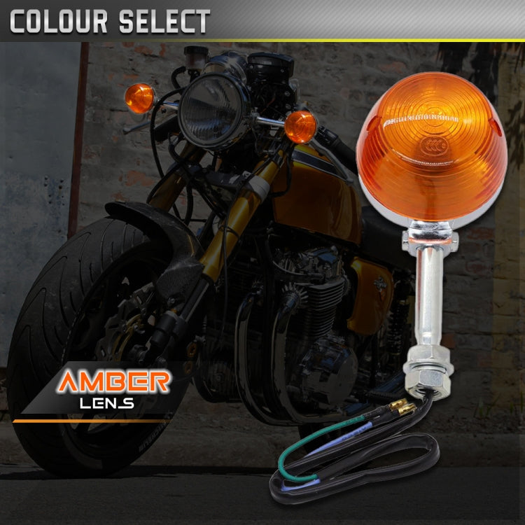 2pcs For Honda CT90 XL100 CM125 CB400 CB750 Motorcycles LED Turn Signal Light - Signal Lights by PMC TechLife | Online Shopping South Africa | PMC TechLife | Buy Now Pay Later Mobicred
