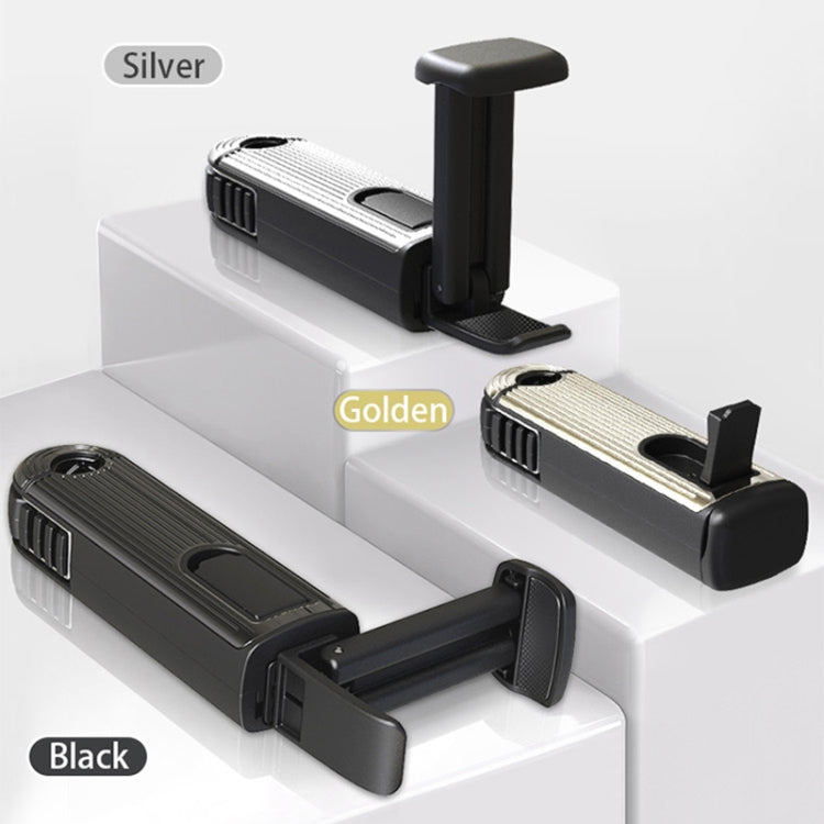 G202 Car Creative Phone Bracket Hook 360 Degree Rotating Telescopic Bracket(Gold) - Car Holders by PMC TechLife | Online Shopping South Africa | PMC TechLife | Buy Now Pay Later Mobicred