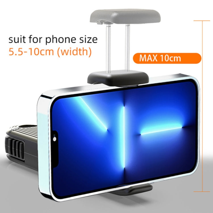 G202 Car Creative Phone Bracket Hook 360 Degree Rotating Telescopic Bracket(Silver) - Car Holders by PMC TechLife | Online Shopping South Africa | PMC TechLife | Buy Now Pay Later Mobicred