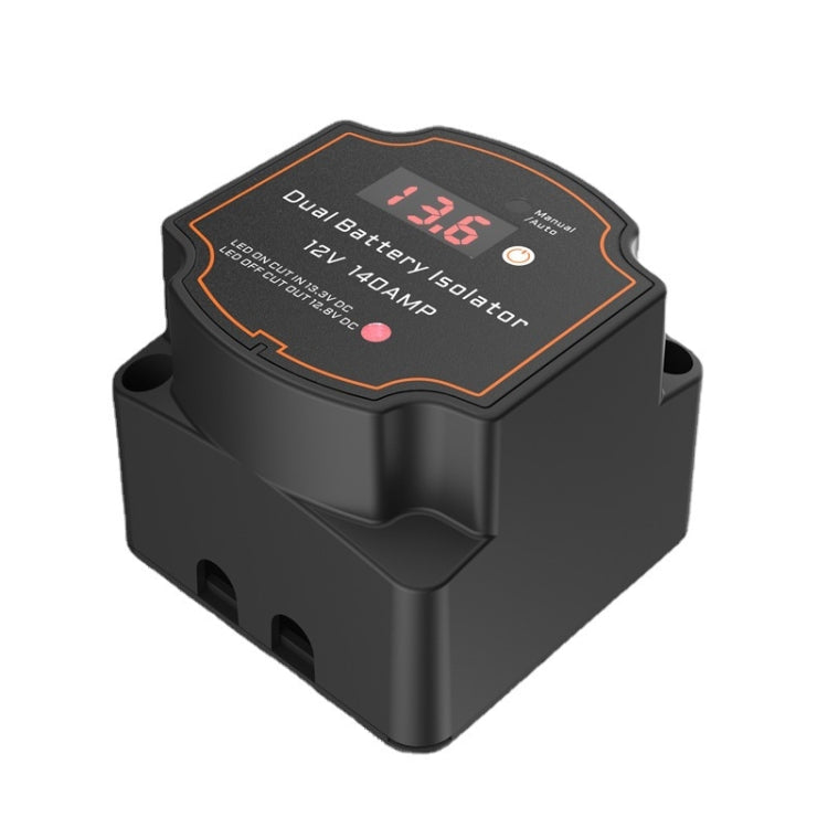IP68 12V 140A Car Yacht RV Smart Dual Battery Isolation Controller VSR Digital Display Voltmeter - free shipping - PMC TechLife - Order now!