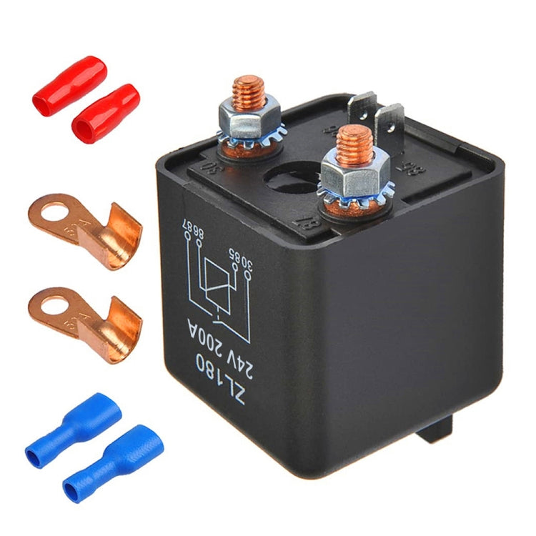 24V 200A Car Start Relay with Accessories - Relays by PMC TechLife | Online Shopping South Africa | PMC TechLife | Buy Now Pay Later Mobicred