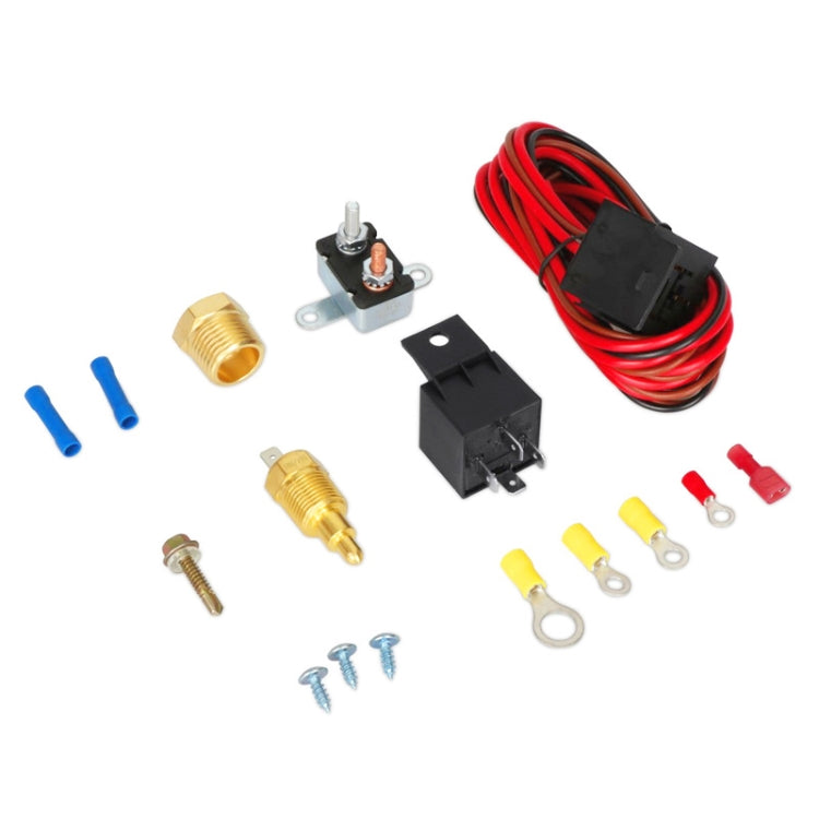 Car Temperature Sensor Switch Electric Cooling Fan Thermostat Wire Harness Assembly - Automobiles Sensors by PMC TechLife | Online Shopping South Africa | PMC TechLife | Buy Now Pay Later Mobicred