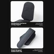 Car Sun Visor Glasses Clip Multi-functional Card Storage Bracket (Grey)