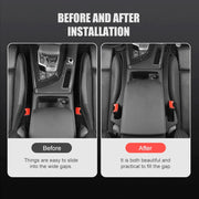 Car Seat Gap Bar Car Interior Armrest Box Gap Leak-proof Filler (Brown)