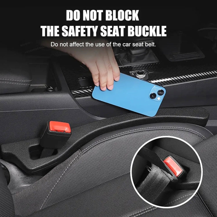 Car Seat Gap Bar Car Interior Armrest Box Gap Leak-proof Filler (Brown)