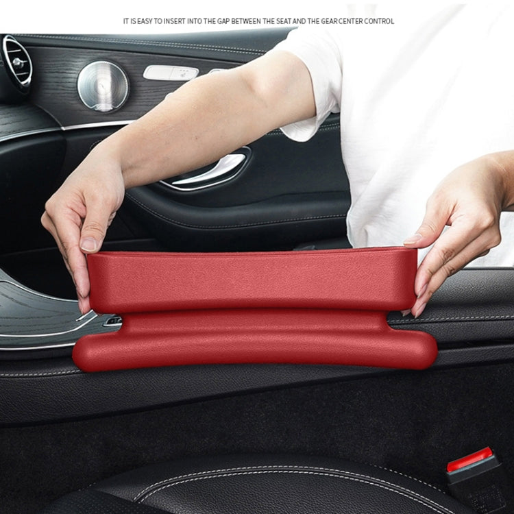 Car Gap Storage Box Multifunctional Car Seat Crevice Storage Box, Specification: Single Pack (Red) - Stowing Tidying by PMC TechLife | Online Shopping South Africa | PMC TechLife | Buy Now Pay Later Mobicred