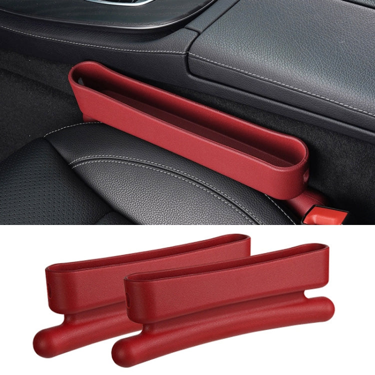Car Gap Storage Box Multifunctional Car Seat Crevice Storage Box, Specification: 1 Pair (Red) - Stowing Tidying by PMC TechLife | Online Shopping South Africa | PMC TechLife | Buy Now Pay Later Mobicred