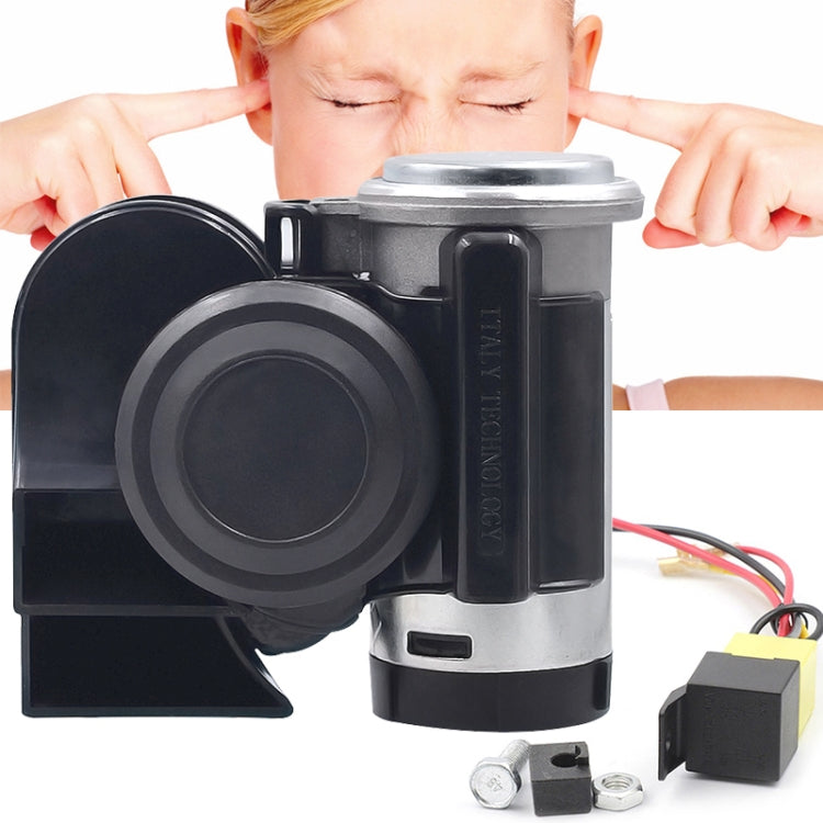 WUPP CS-381 12V Motorcycle Integrated Electric Air Pump Horn Relay - Motorcycle Maintenance Tools by WUPP | Online Shopping South Africa | PMC TechLife | Buy Now Pay Later Mobicred