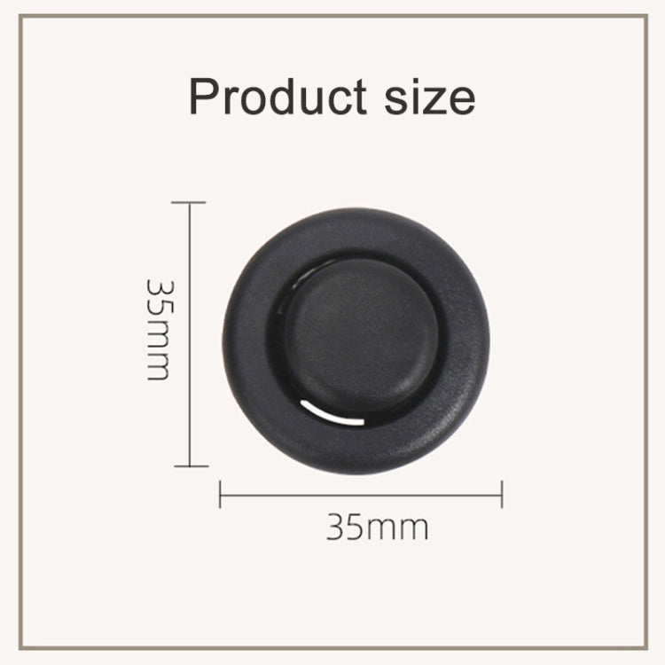 For BMW E90 / F18 Left Driving Car Rear Seat Headrest Switch Button 52207251371-1(Beige White) - Car Switches by PMC TechLife | Online Shopping South Africa | PMC TechLife | Buy Now Pay Later Mobicred