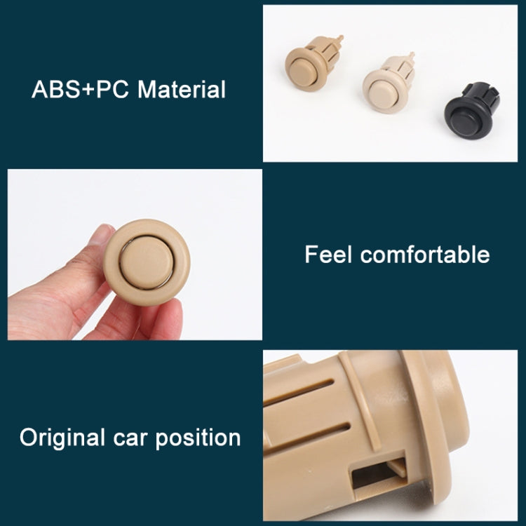 For BMW E90 / F18 Left Driving Car Rear Seat Headrest Switch Button 52207251368-1(Black) - free shipping - PMC TechLife - Order now!