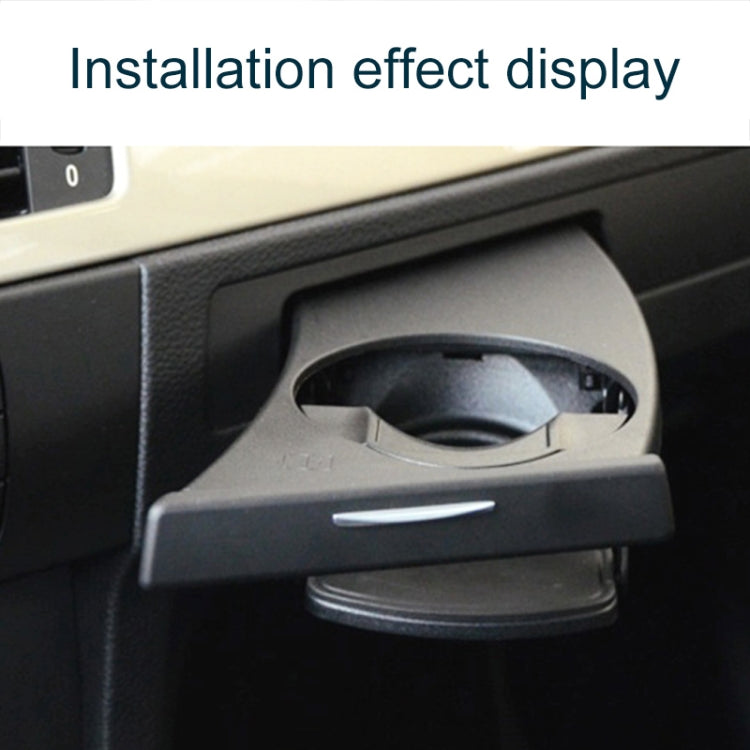 For BMW 3 Series E90 Left Driving Car Dashboard Left Side Water Cup Holder 5141 9173 467(Beige) - Car Drink Holders by PMC TechLife | Online Shopping South Africa | PMC TechLife | Buy Now Pay Later Mobicred