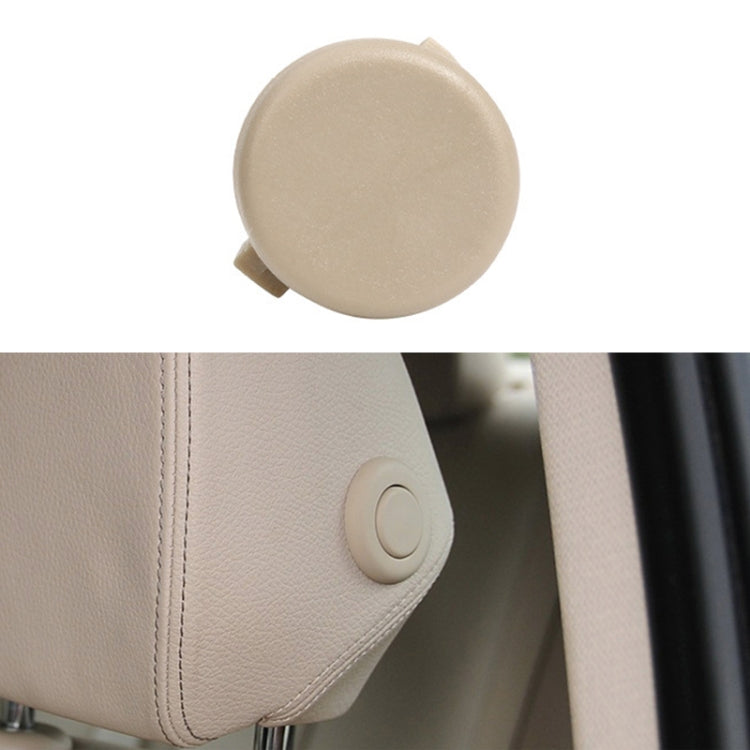 For BMW 3 Series F30 Left Driving Car Front Headrest Switch Button 5210 7362 622(Beige) - Car Switches by PMC TechLife | Online Shopping South Africa | PMC TechLife | Buy Now Pay Later Mobicred