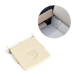 For BMW 3 Series E92 Left Driving Car Child Safety Seat Isofix Switch Cover 5220 6970 746-1(Beige) - Seat Accessories by PMC TechLife | Online Shopping South Africa | PMC TechLife | Buy Now Pay Later Mobicred