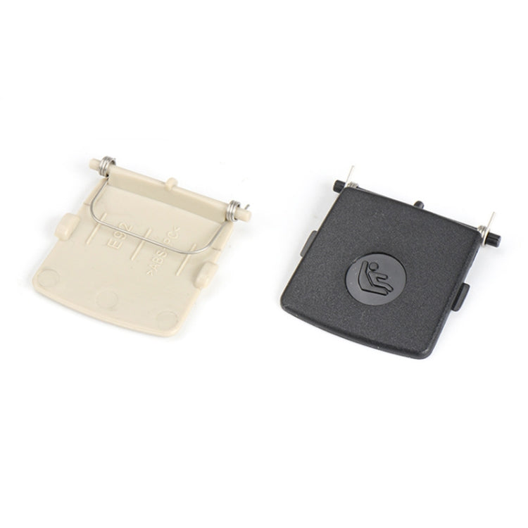 For BMW 3 Series E92 Left Driving Car Child Safety Seat Isofix Switch Cover 5220 6970 746-1(Beige) - Seat Accessories by PMC TechLife | Online Shopping South Africa | PMC TechLife | Buy Now Pay Later Mobicred
