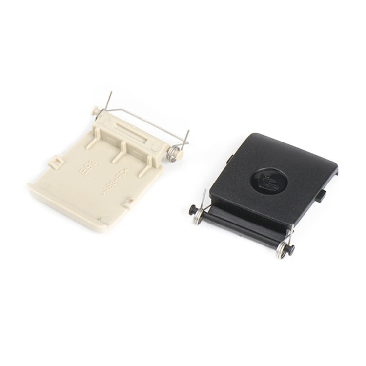 For BMW 3 Series E93 Left Driving Car Child Safety Seat Isofix Switch Cover 5220 9112 425-1(Beige) - Seat Accessories by PMC TechLife | Online Shopping South Africa | PMC TechLife | Buy Now Pay Later Mobicred