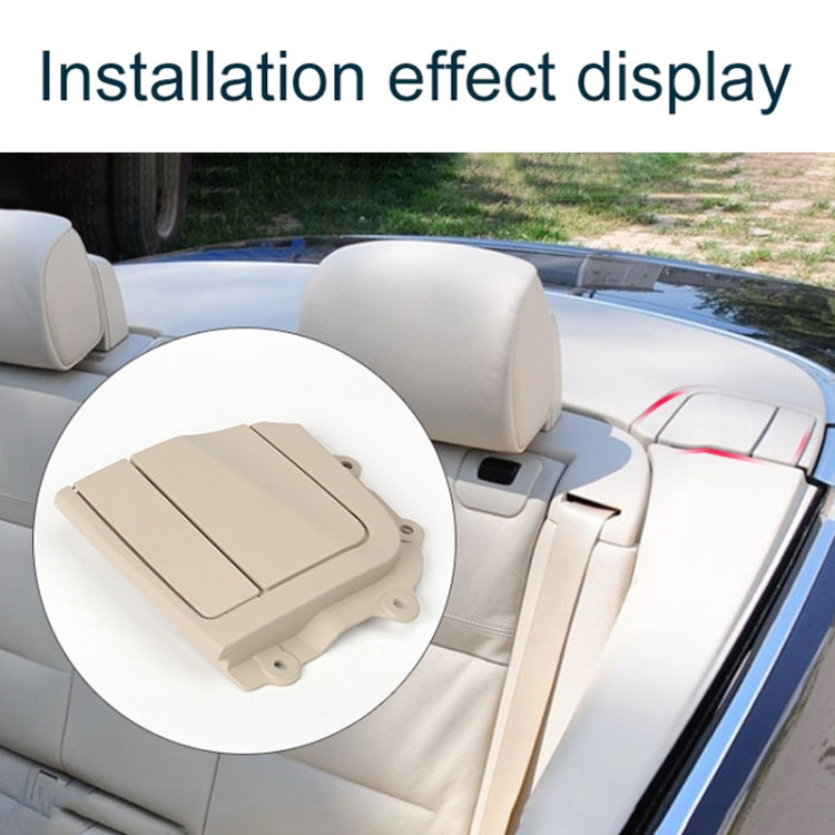 For BMW 3 Series E93 Left Driving Car Convertible Rear Platform Left Hinge Cover Folding Cover 5437 7174 546(Grey)