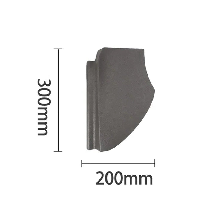 For Mercedes-Benz CLS W219 Car Right Side Front Door Trim Cover Panel 21972702289051(Black) - Door Handles by PMC TechLife | Online Shopping South Africa | PMC TechLife | Buy Now Pay Later Mobicred
